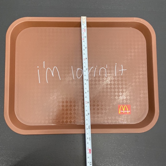 Cactus Jack Travis Scott x Mcdonalds I'm Lovin' It Lunch Tray - Picture 5 of 6
